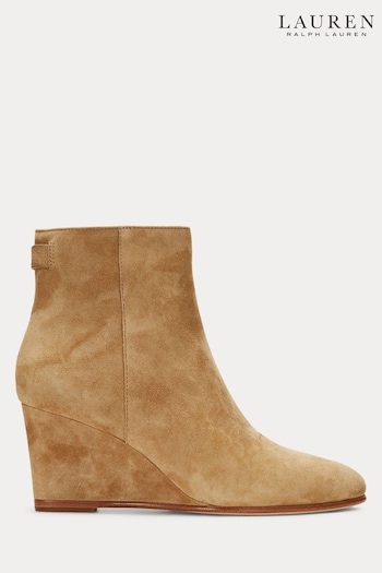 Lauren Ralph Lauren Kidsuede Black Boots (E69763) | £219