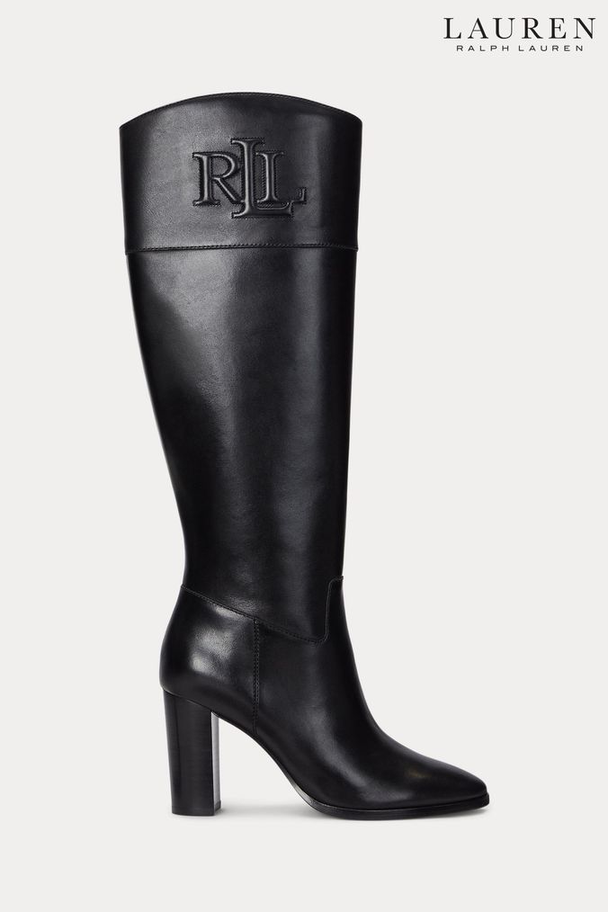 Buy Women s Lauren Ralph Lauren Block Heel Footwear Online Next UK