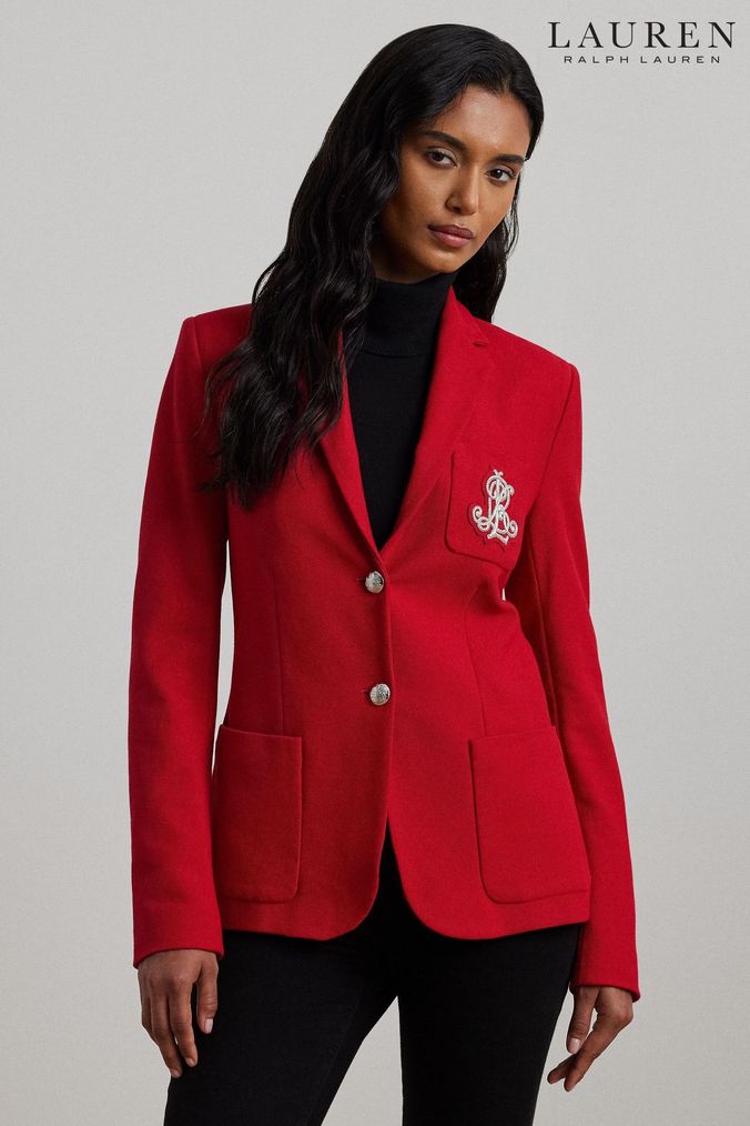 Ladies red blazers and jackets cheap