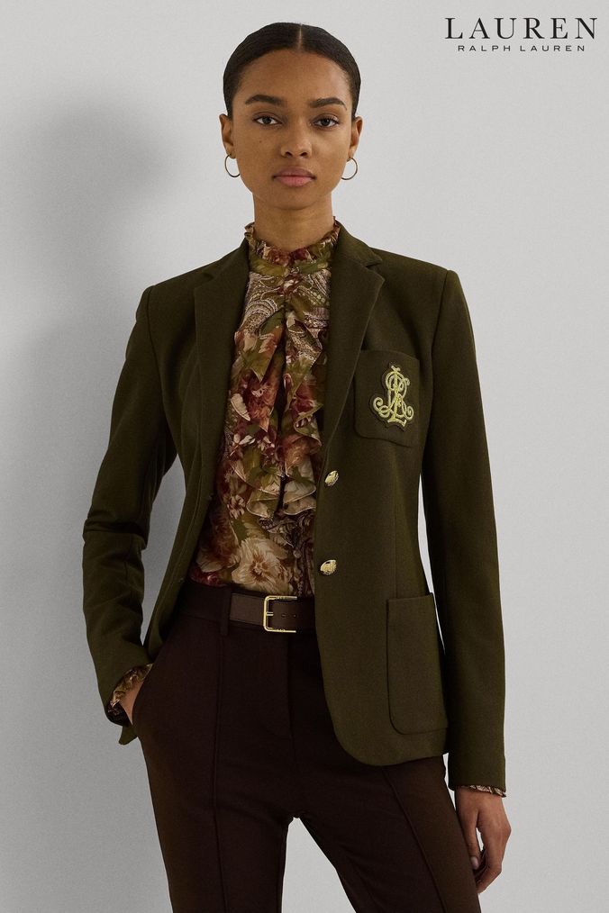 Ralph lauren beige blazer online