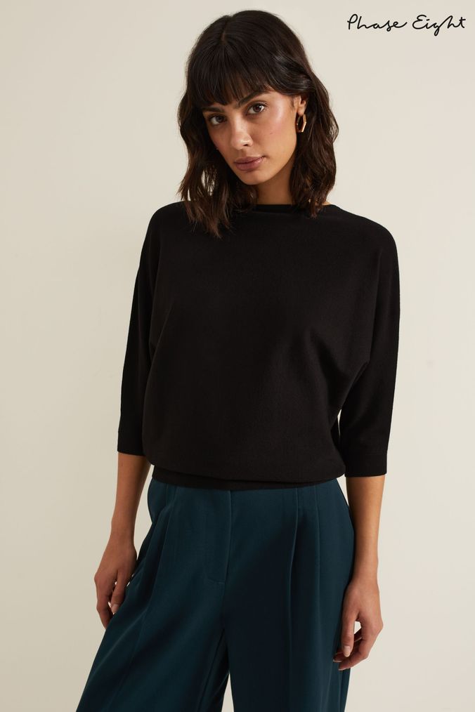 Buy Women s Phase Eight 3 4 Sleeve Jumpers Online Next UK