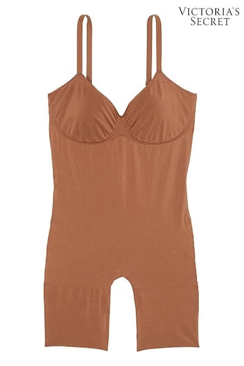 Victoria's Secret Caramel Nude Seamless Shaping™ Mid Thigh Bodysuit (E70402) | £55