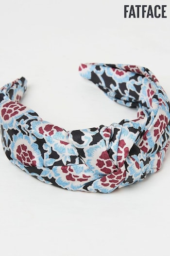 FatFace Black Wild Floral Headband (E70529) | £12.50