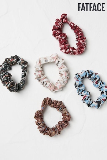 FatFace Wild Frontiers Hair Ties 5 Pack (E70740) | £10.50