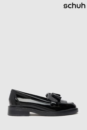 Schuh Lizzie Leather Compas Black Shoes (E70786) | £55