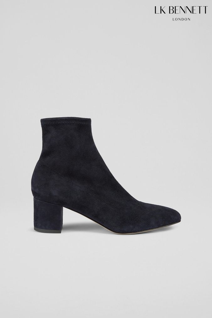 Hobbs navy boots top