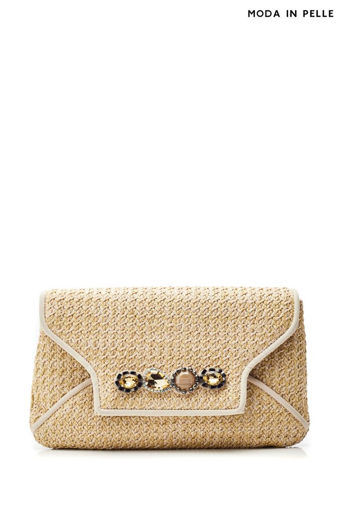 Buy Women s Moda In Pelle Clutch Leather Accessories Online AspennigeriaShops