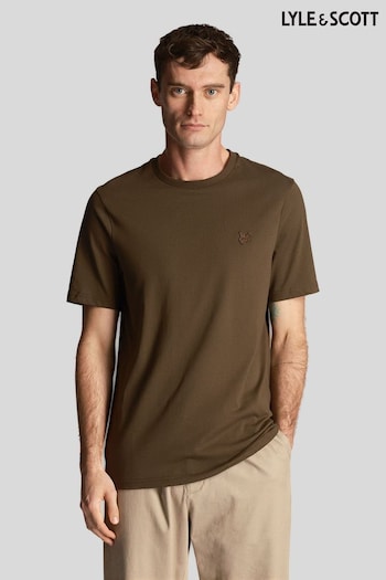 Lyle & Scott Green Tonal Eagle T-Shirt (E70954) | £30