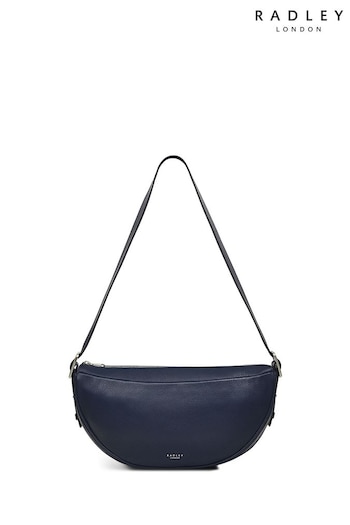 Radley London Blue Pennington Street Medium Ziptop Shoulder Bag (E71176) | £239