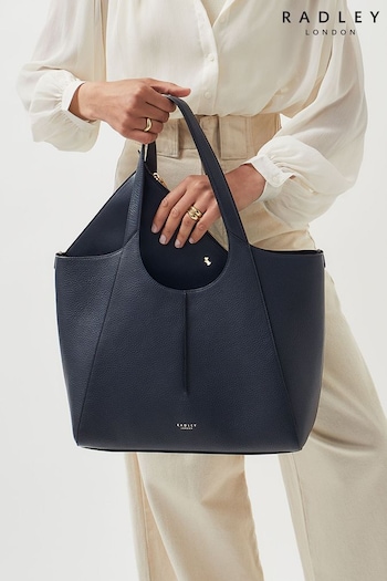 Radley London Blue Hillgate Place Large Open Top Tote Bag (E71187) | £279