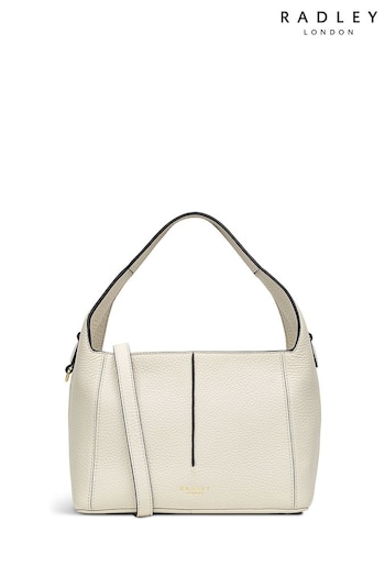 Radley London Hillgate Place Medium Ziptop Grab White Bag (E71190) | £219