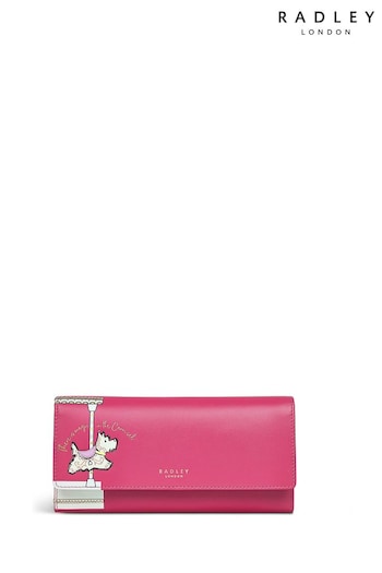 Radley London Pink Magic Carousel Large Flapover Matinee Purse (E71191) | £99