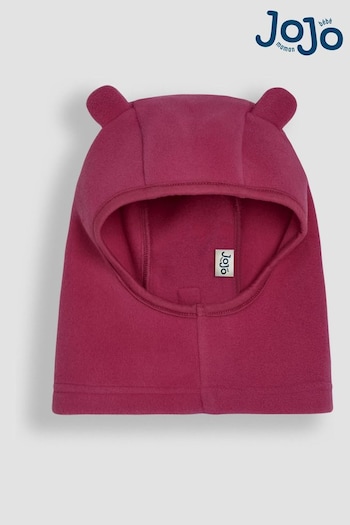 JoJo Maman Bébé Orchid Polarfleece Balaclava Hat (E71221) | £17.50