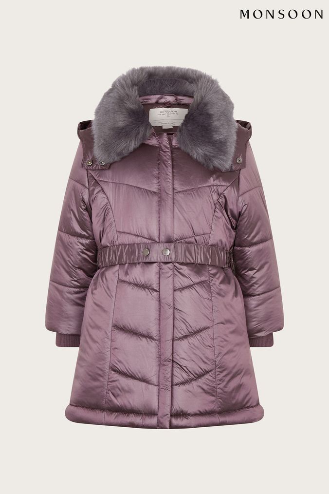 Baby Girls Faux Fur Coats Next Official Site