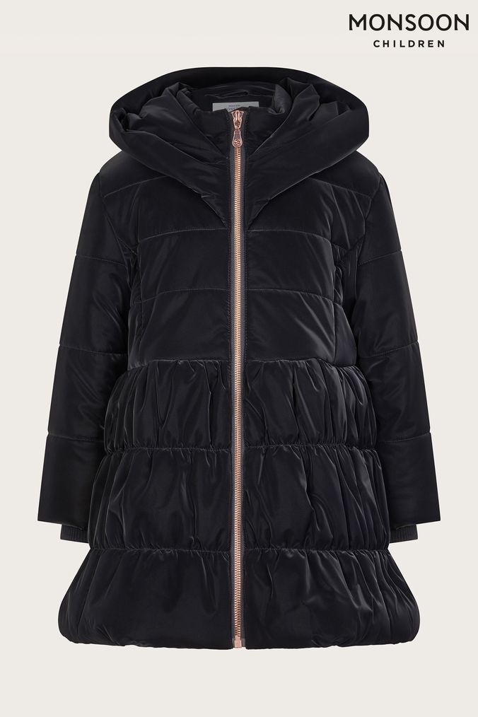 Next girls black coats deals