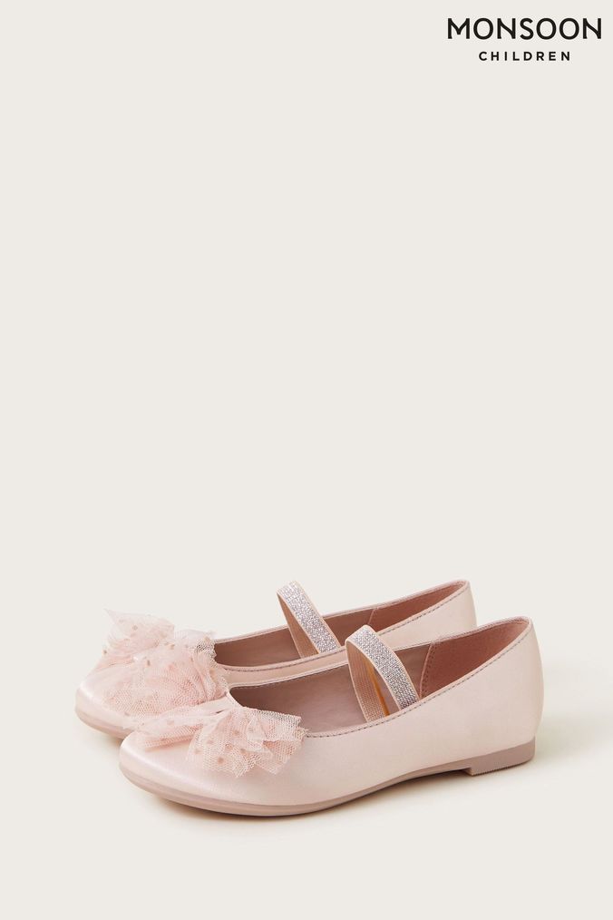 Girls pink party shoes new arrivals