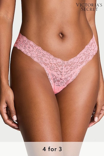 Victoria's Secret Passion Pink Thong Knickers (E71661) | £9