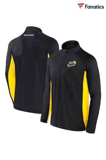 Fanatics Le Tour de France Tech Midlayer Black Sweat Top (E72147) | £65