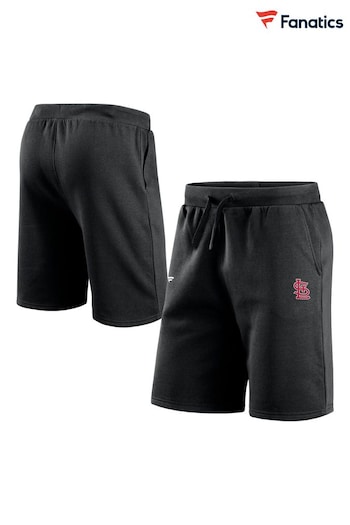 Fanatics NFL St. Louis Cardinals Primary Logo Graphic Fleece Black Shorts (E72163) | £35