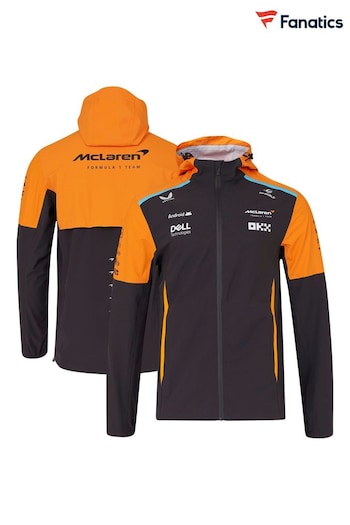 Fanatics Grey F1 McLaren 2024 Team Lightweight Rain Jacket (E72188) | £140