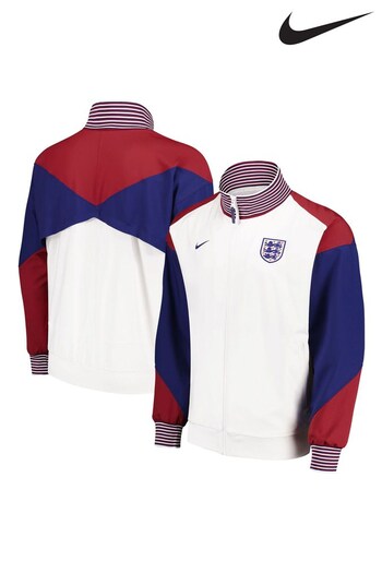 Nike White England Anthem Jacket (E72235) | £130