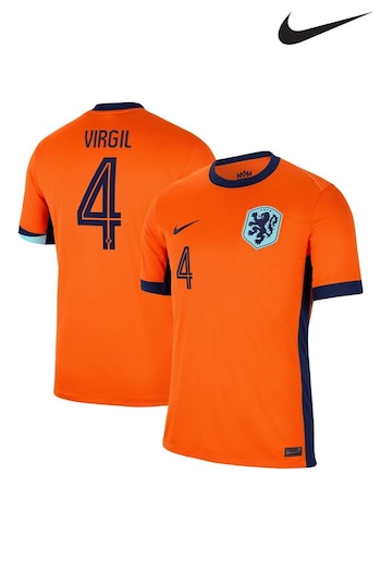 Nike Orange Netherlands boulanger Stadium Shirt 2024 (E72492) | £103