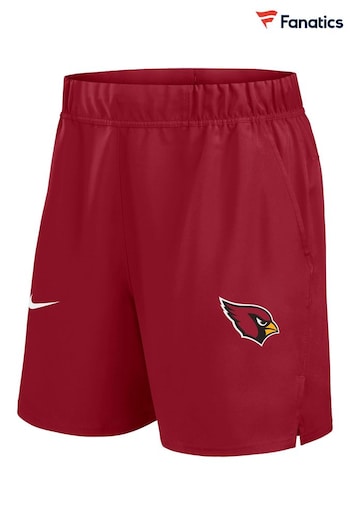 Fanatics Red NFL Arizona Cardinals Woven Victory Shorts (E72532) | £45