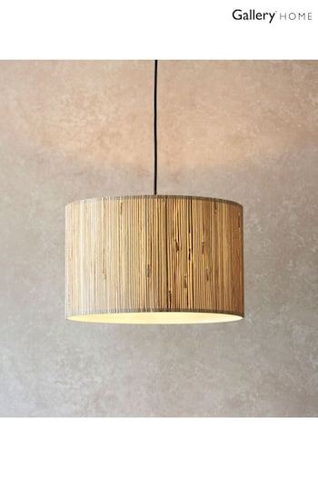 Gallery Home Black Kimball 1 Pendant Ceiling Light (E72709) | £56