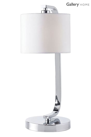 Gallery Home Chrome Gering Table Lamp (E72716) | £52