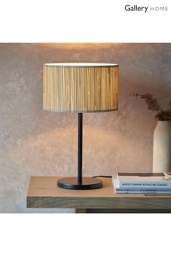 Gallery Home Black Kimball Table Lamp (E72733) | £49