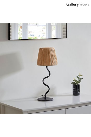 Gallery Home Black Stromsburg Table Lamp (E72758) | £49