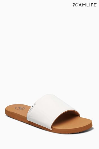 Foamlife Dark Brown Womens Seales Slide Sliders (E73716) | £35