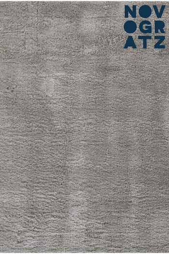 Novogratz Light Grey Nola Shag Rug (E73765) | £200 - £300