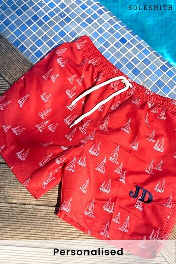 Solesmith Personalised Boat Swim Shorts (E74143) | £30