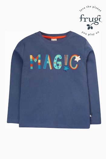 Frugi Blue Applique Magic Top (E74399) | £22 - £24