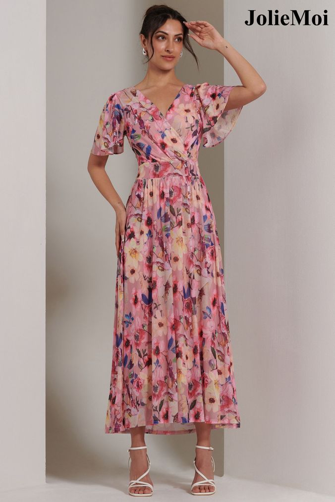 Next pink floral dress 2025