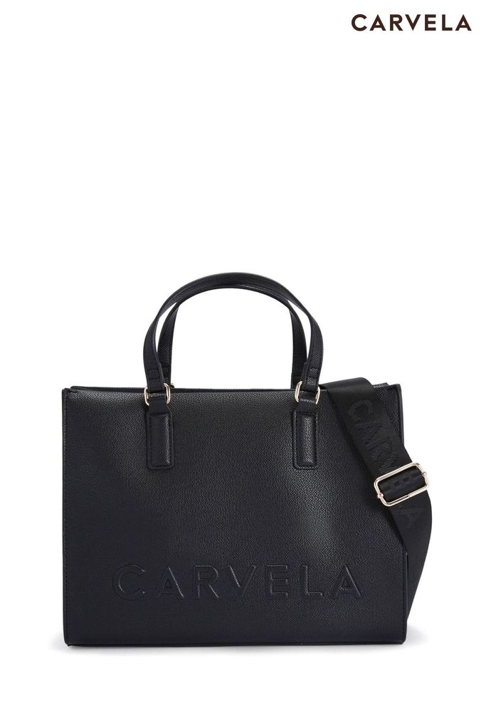 Carvela black tote bag sales