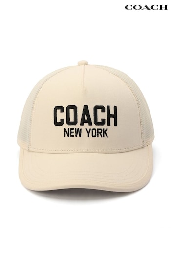 COACH Trucker White Hat (E75914) | £95
