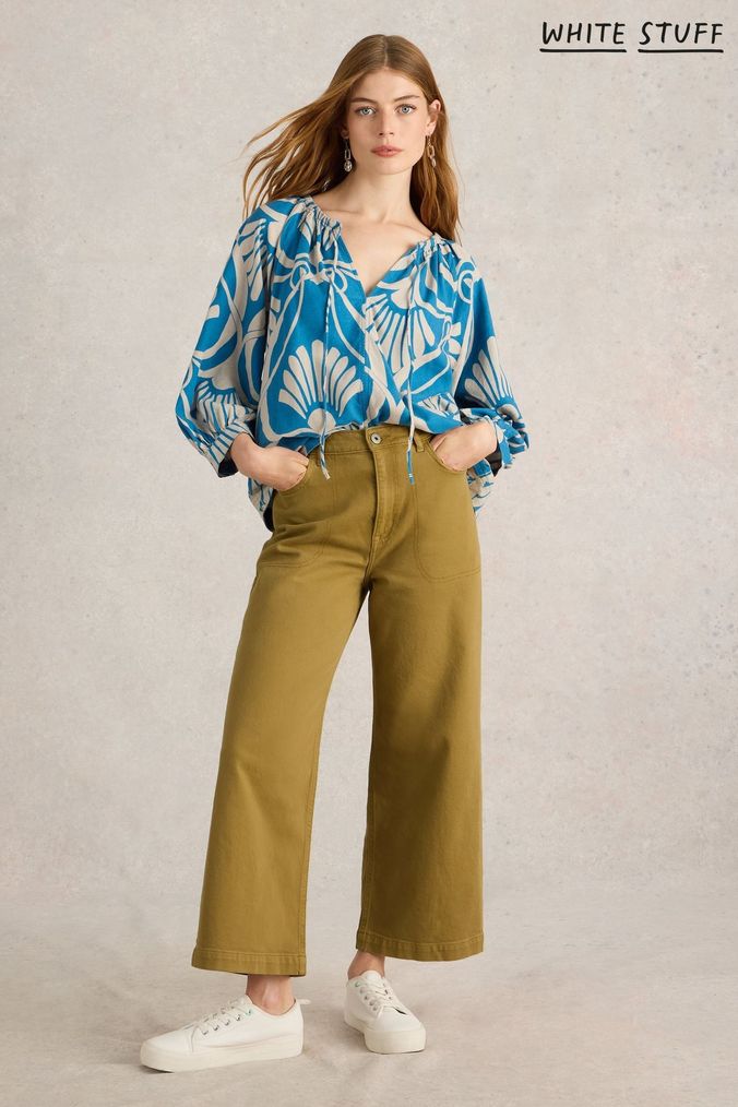 Khaki cropped jeggings store