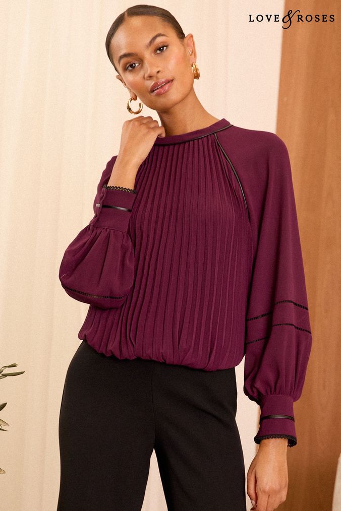 Buy Women s Long Sleeve High Neck Tops Online Next UK