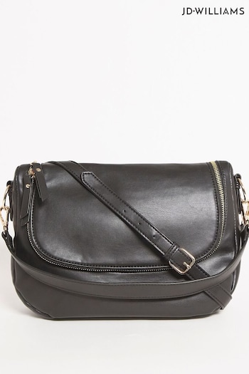 JD Williams Black Soft Shoulder Bag (E76589) | £42