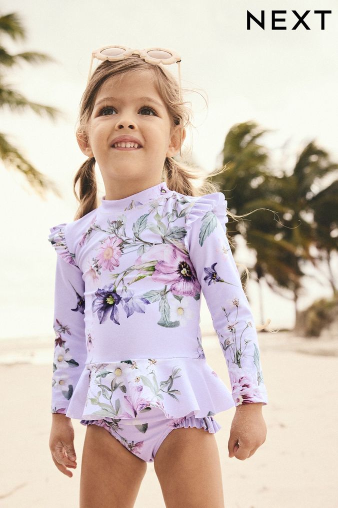 Buy Girls Purple Swimwear Online Next UK