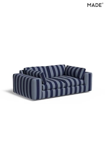 Wide Stripe/Eclipse Blue Alec By Made (E77827) | £999 - £2,975