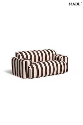 Wide Stripe/Chocolate Brown Avalon By Made (E77872) | £375 - £2,399