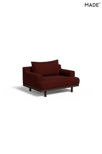 Matt Velvet/Rust Red Turin By Made (E77966) | £0