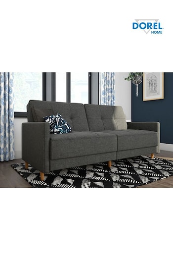 Dorel Home Grey Andora Linen Sprung Sofa Bed (E77990) | £625