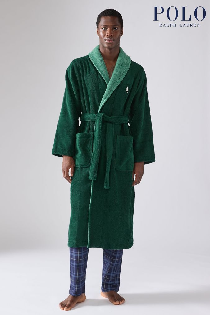 Ralph lauren bathrobe mens hot sale