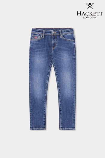 Hackett London Older Boys Blue Trousers (E78289) | £65