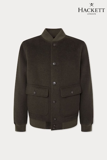 Hackett London Men Green Coat (E78324) | £320