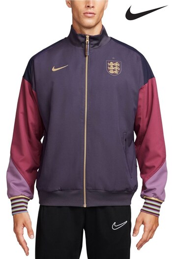 Nike Purple England Anthem Jacket (E78596) | £130